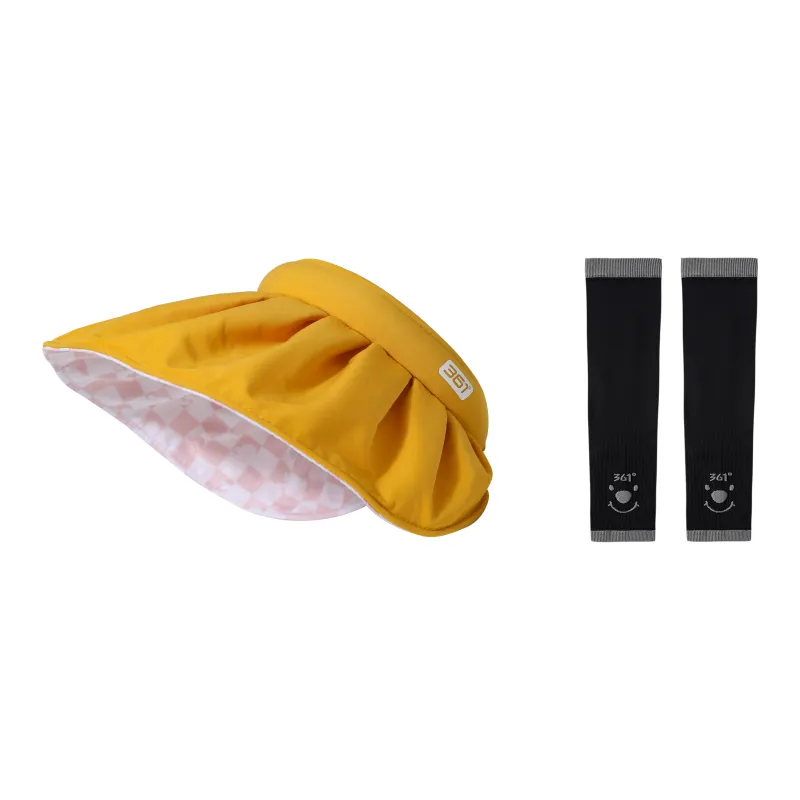 361° Polyester Sun Protection Hats Kids' Yellow-5