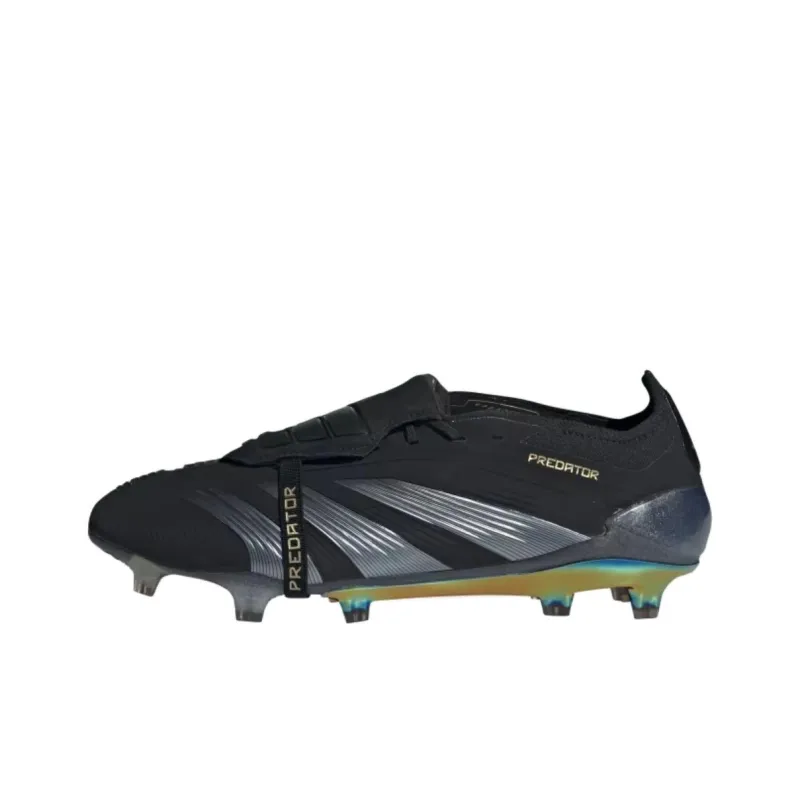 Adidas Predator Elite Foldover Tongue Fg Core Black Carbon Gold Metallic-0