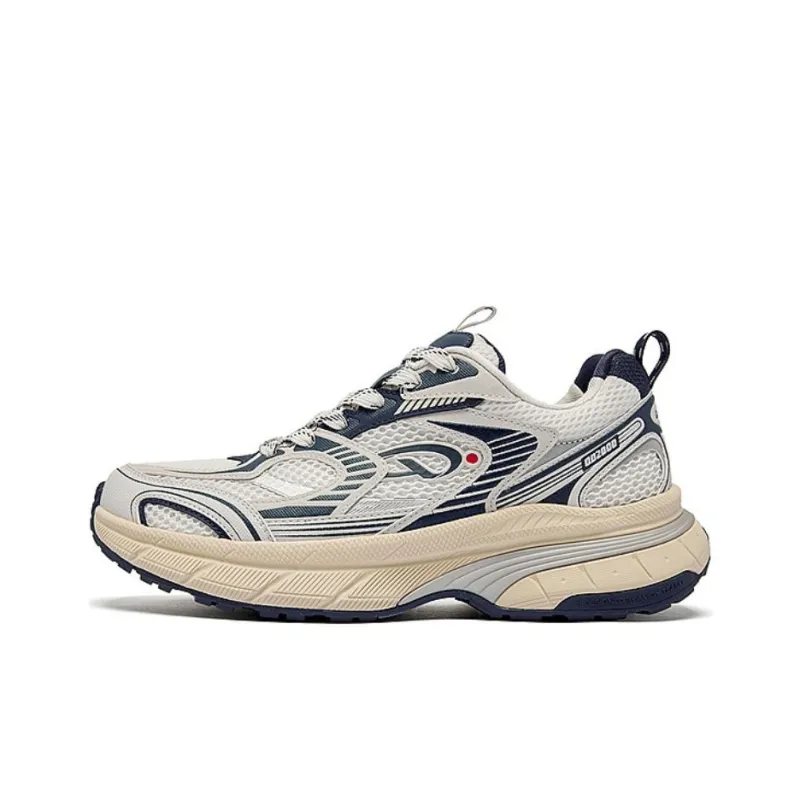 QIAODAN Kaiyuan 2K Coverage Rebound Wear Resistant Lightweight Slip Resistant Low Top Casual Shoes Men's White Gray-0