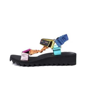 Kurt Geiger London Orion Beach Sandals Women's Black