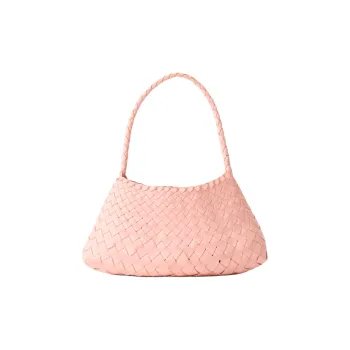 Dragon Diffusion Buffalo Leather Handbag Women's Pink