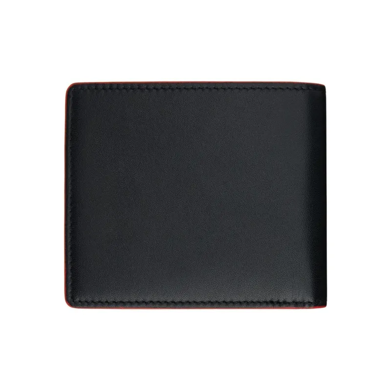 HUGO BOSS Leather Wallet Medium Size Men's Black-1