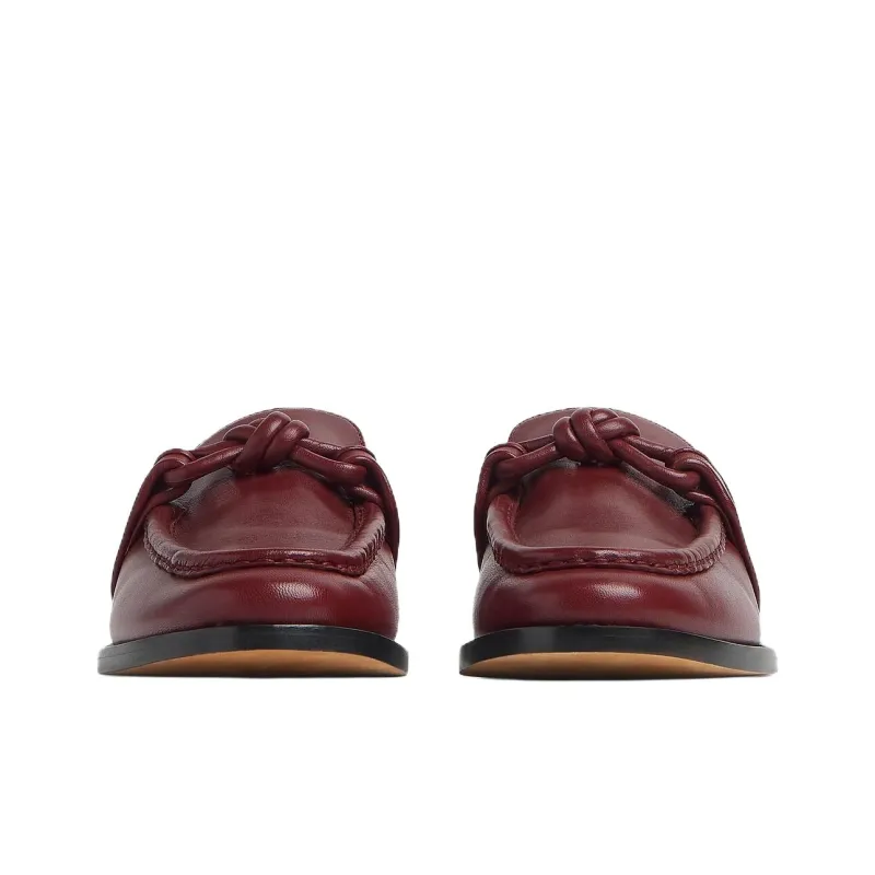 Bottega Veneta Astaire Loafers Women's Red-2