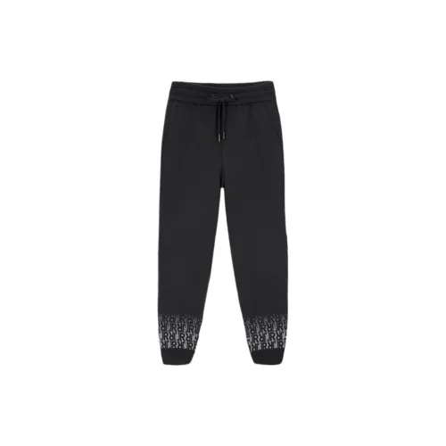 JOHN RICHMOND Knitted Sweatpants Men Black