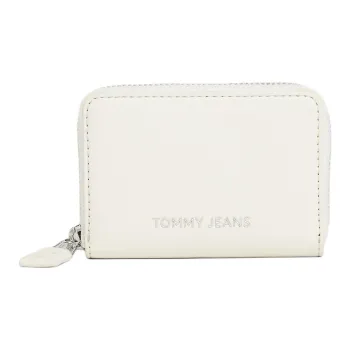 Tommy Hilfiger PU Polyurethane Wallet Medium Size Women's White