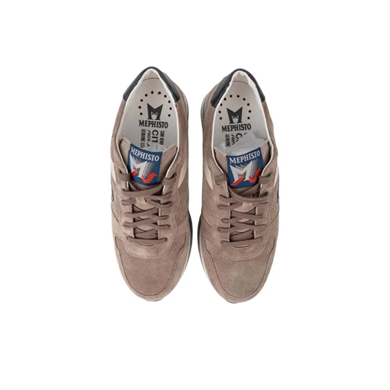 MEPHISTO Low-Top Casual Shoes Men's Camel-1