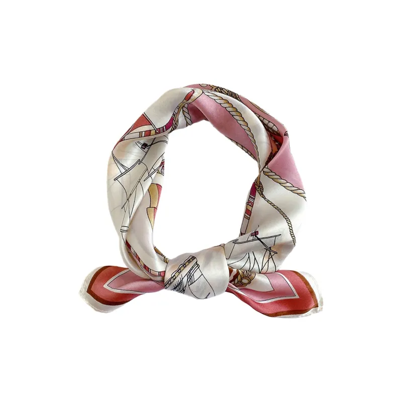 VINEY Silk Scarves Women's-14