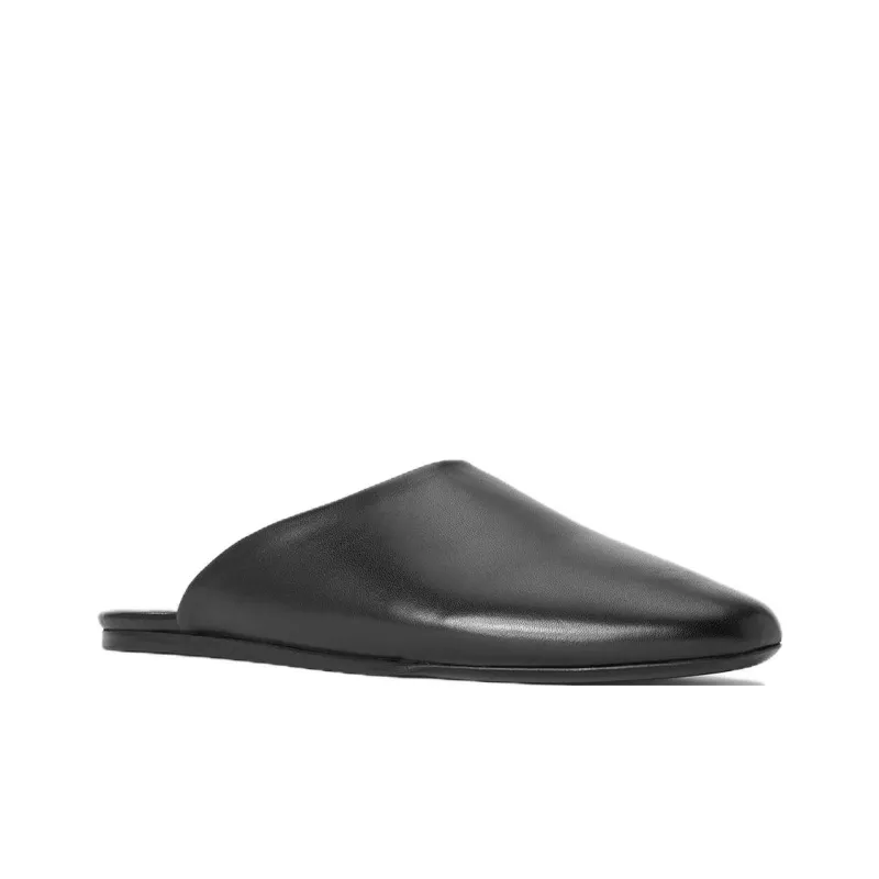 Staud Wrap-toe Slippers Women's Black-2