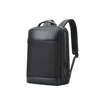 BOPAI Oxford Backpack Unisex Black