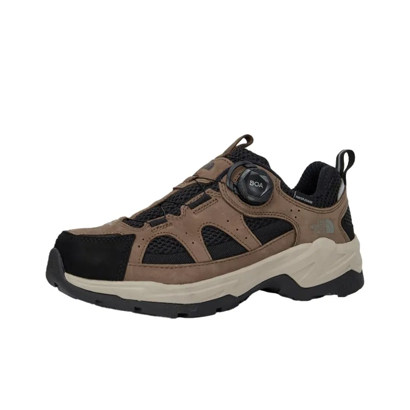 THE NORTH FACE Slip Resistant Low Top Outdoor Shoes Unisex Brown Black-0