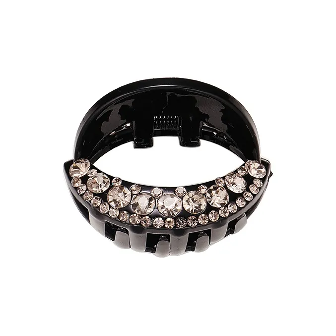 CAROMAY Acrylic Hair Clips Women's Classic Black-0