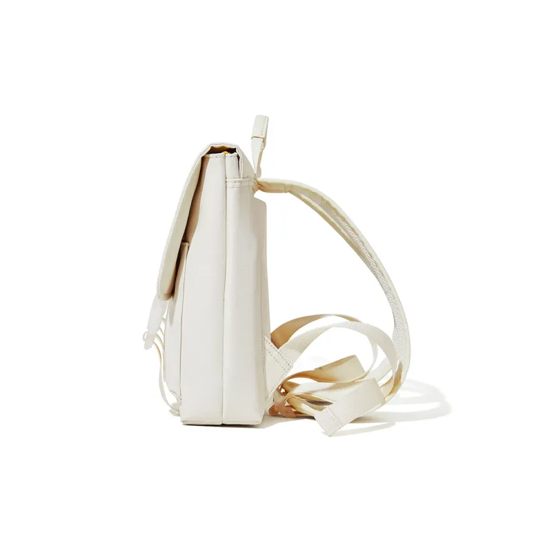 BOSTANTEN Fabric, Ecru Backpack Tubas Unisex Ecru-3