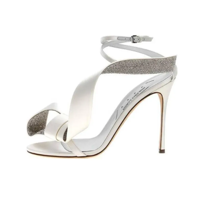 SERGIO ROSSI X Area 105mm Marquise Sandals Women's-0