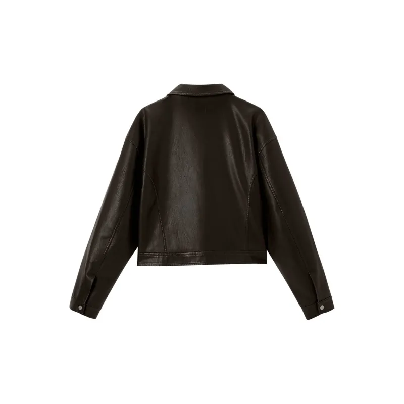 LEDIN Jackets Women's Brown-1