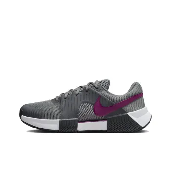 Nike Air Zoom GP Abrasion Resistant Low Top Tennis Shoes Men's Gray Purple