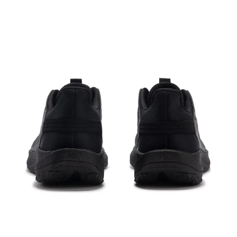 361° Speed Team Wear Resistant Low Top Running Shoes Men's Black-5