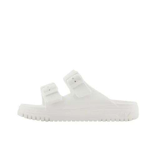 ARMANI EXCHANGE Slide Slippers Women's White