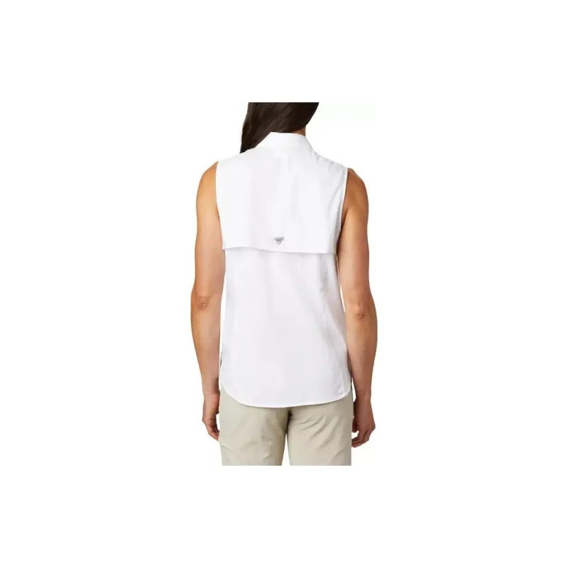 Columbia PFG Tamiami™ Sleeveless Shirt Shirt Women's White-1