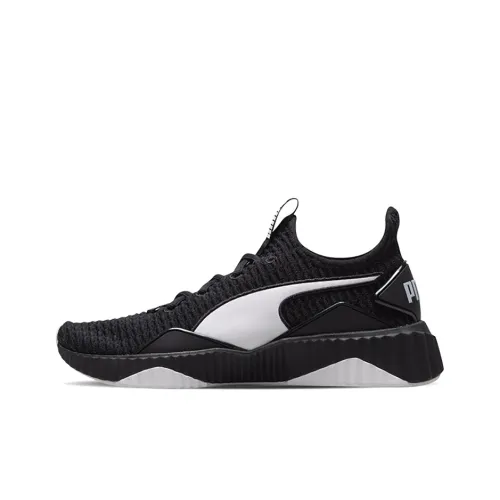 PUMA Defy Casual Shoes Women's Mid-Top Black/White