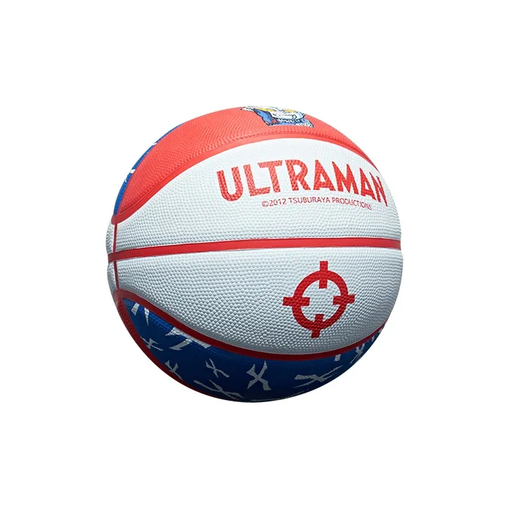 Kids Rubber Basketball Red Blue White Size 7 Training Kids'-2