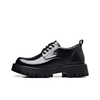 KJ Dress Shoes Men Low Top Black