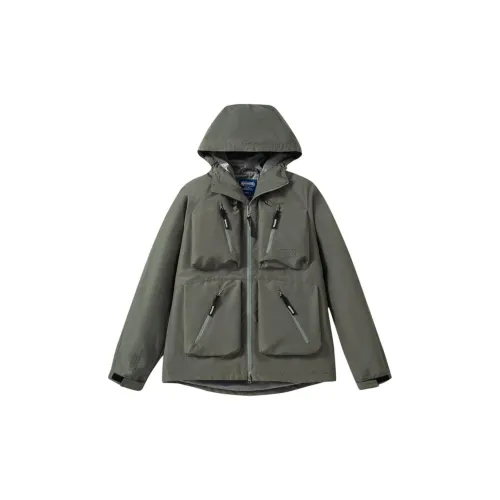 OUTDOOR PRODUCTS Jackets Unisex Linen Heather Gray