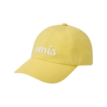 Emis Cotton Baseball Caps Unisex Yellow