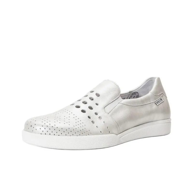 MEPHISTO Loafers Women's Dark Gray/Ecru-3