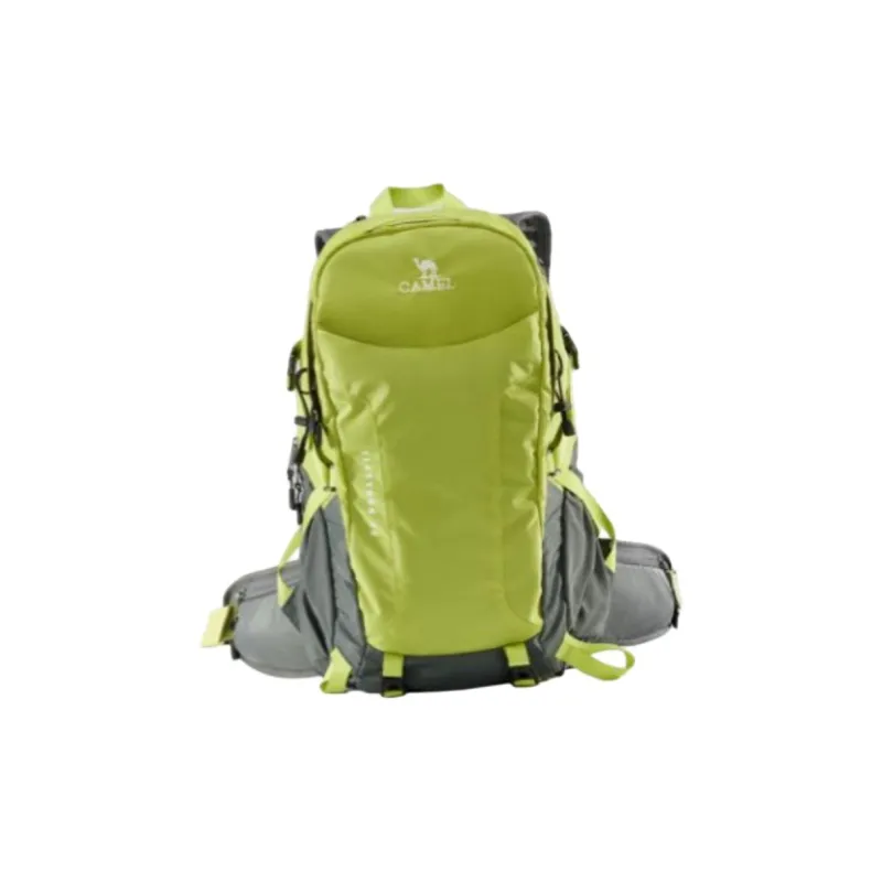 CAMEL Polyester Backpack Regular Unisex Fruit Green/Premium Gray-0