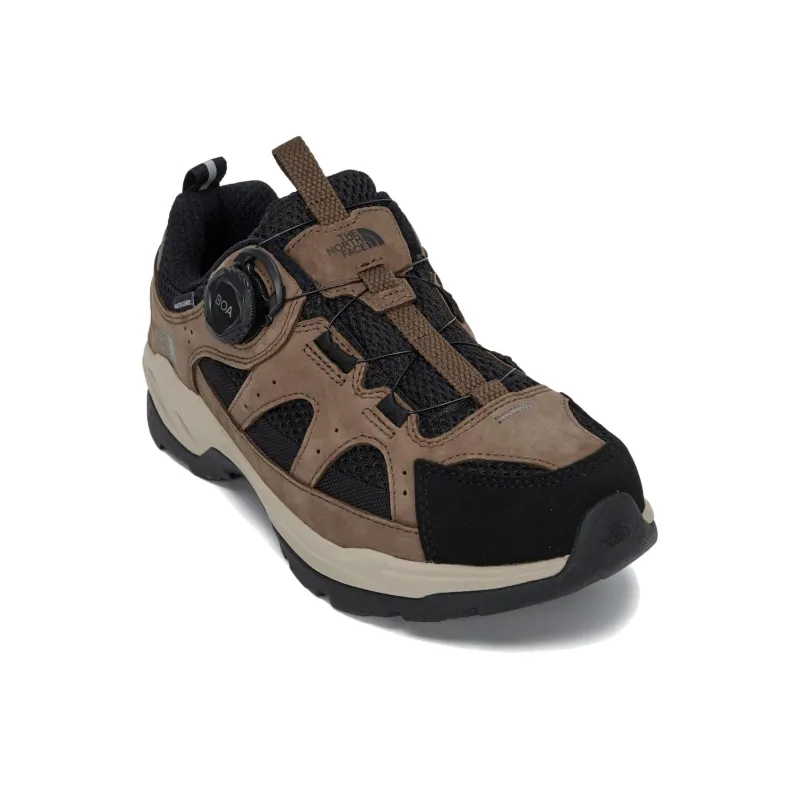 THE NORTH FACE Slip Resistant Low Top Outdoor Shoes Unisex Brown Black-2