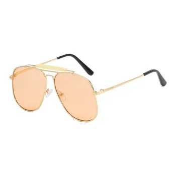 NOME Metal Irregular Shape Sunglasses Unisex