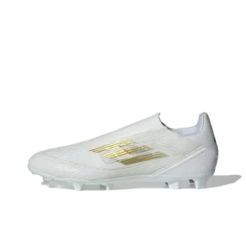 Adidas F50 League Laceless Firm/Multi Ground Cloud White Gold Metallic