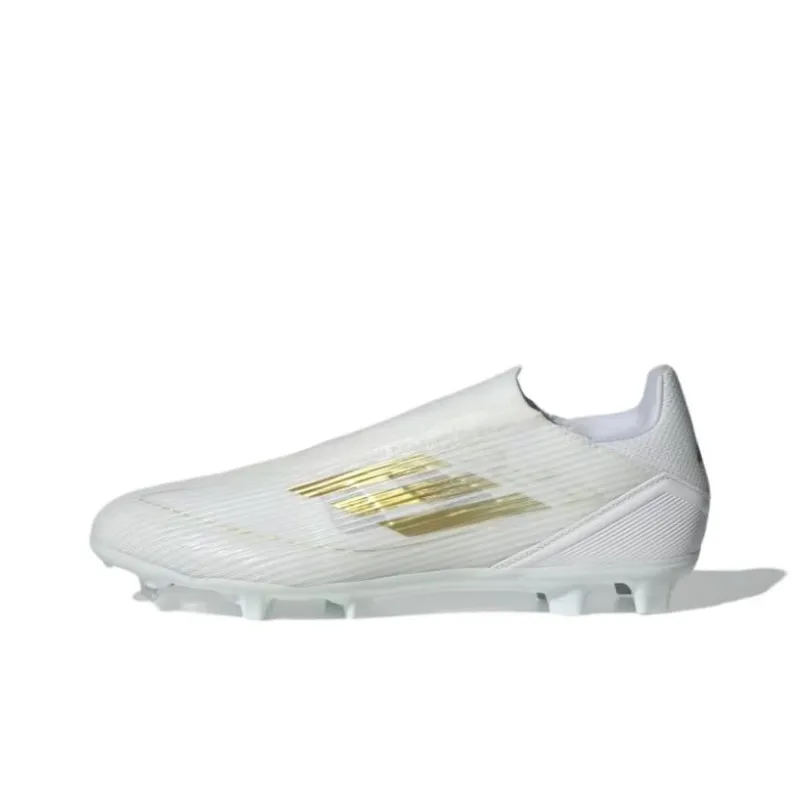Adidas F50 League Laceless Firm/Multi Ground Cloud White Gold Metallic-0