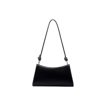 CARTELO Cow Leather Shoulder Bag Regular Women's Black Wine Red Milkshake White