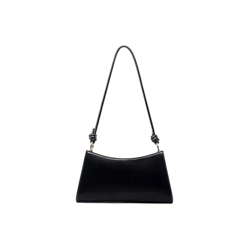 CARTELO Cow Leather Shoulder Bag Regular Women's Black Wine Red Milkshake White