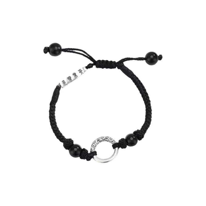 DAISY BEAUTY Natural Agate Jade Bracelets Men's-0
