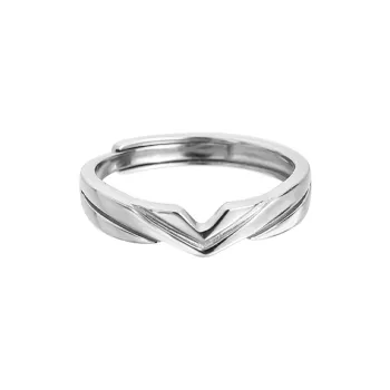 MAGICPOLE 925 Sterling Silver Rings Unisex Silver