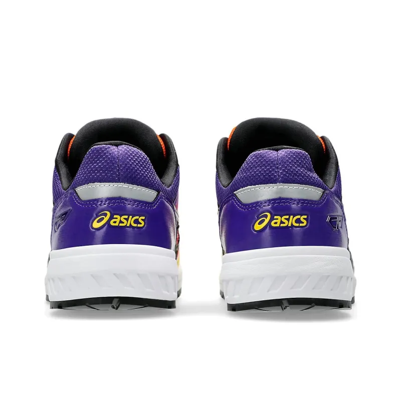 Asics Winjob Anti Slip Wear Resistant Low Top Casual Shoes Unisex Orange Pink Purple-3