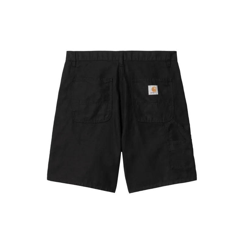 Carhartt WIP Walter Single Knee Logo Patch Shorts-1