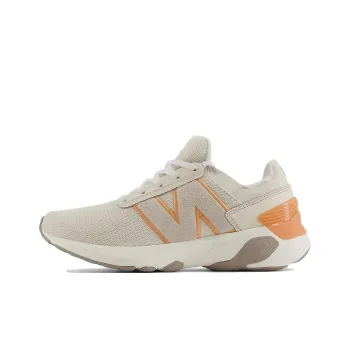 New Balance Anti-Slip Wear-Resistant Low-Top Casual Running Shoes Women's Beige