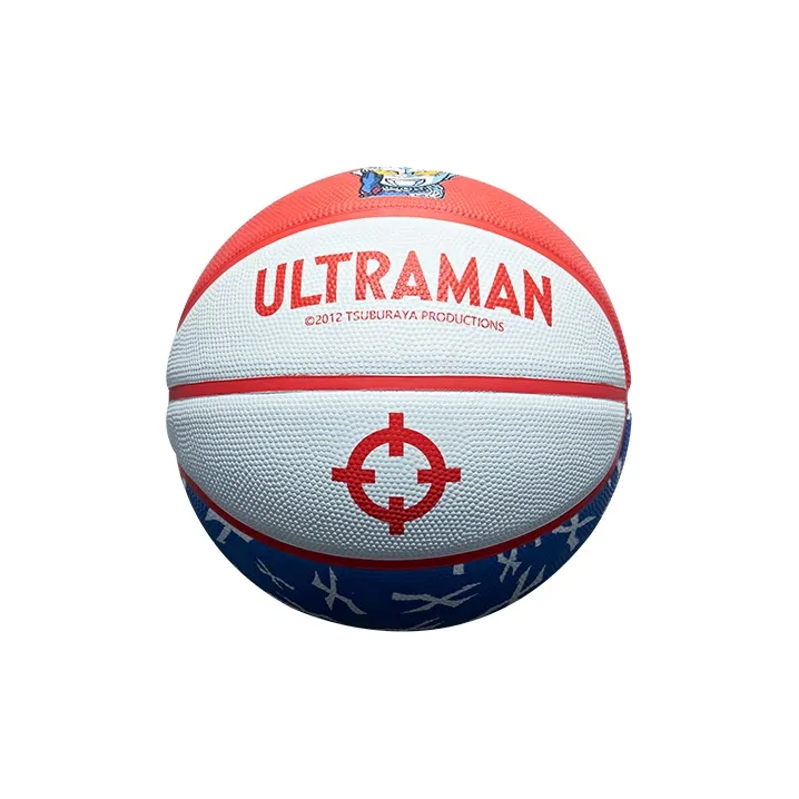 Kids Rubber Basketball Red Blue White Size 7 Training Kids'-1
