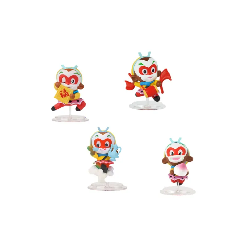 On The Beauty Of The Film Sun Wukong The Great Sage Equaling Heaven Causing Chaos In The Heavenly Palace Chibi Figures-4