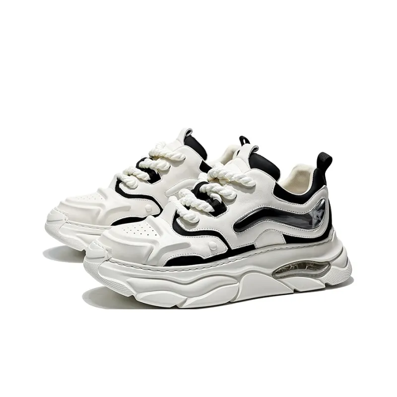 MOERBAI Low Top Chunky Sneakers Men's-1