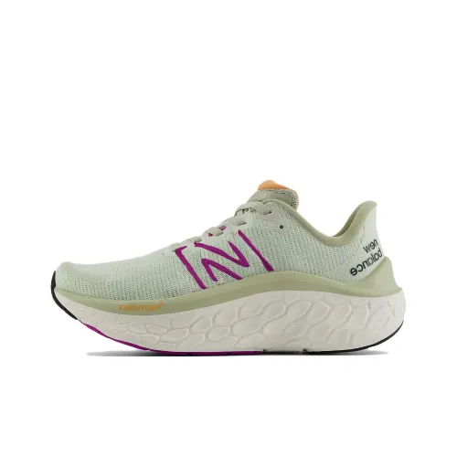 New Balance Fresh Foam X Kaiha Road Natural Mint Olivine Purple Fuchsia Women's