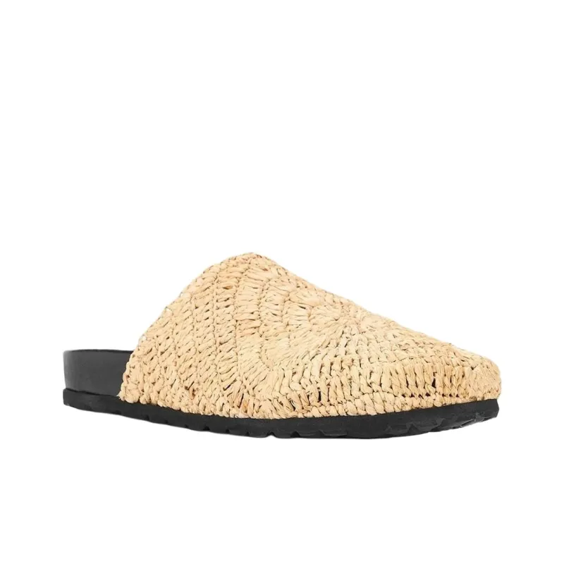 Staud Wrap-toe Slippers Women's Light Brown-2