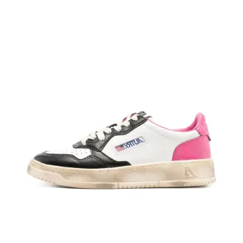 AUTRY Super Vintage Slip-Resistant Cushioning Low-Top Skateboard Shoes Women's White Black
