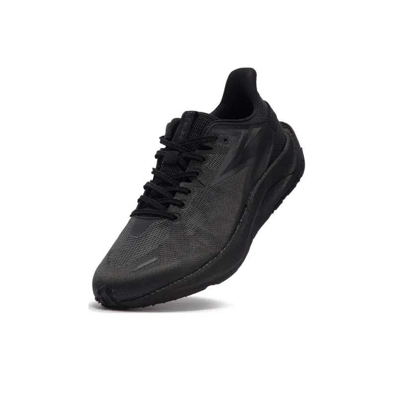 361° Speed Team Wear Resistant Low Top Running Shoes Men's Black-4