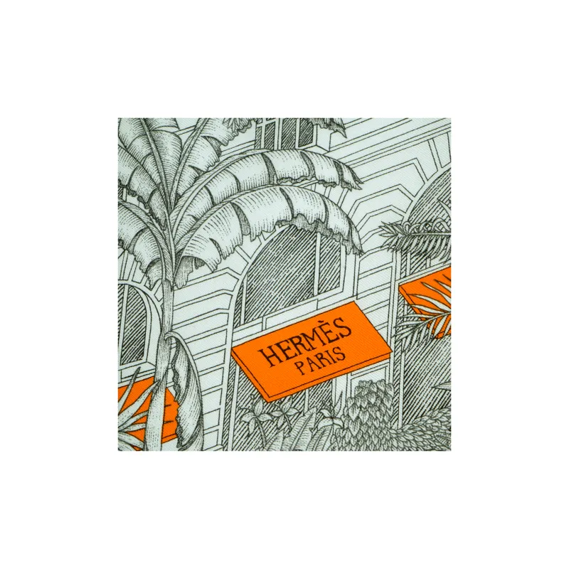 HERMES Faubourg Silk Scarves Women's-1