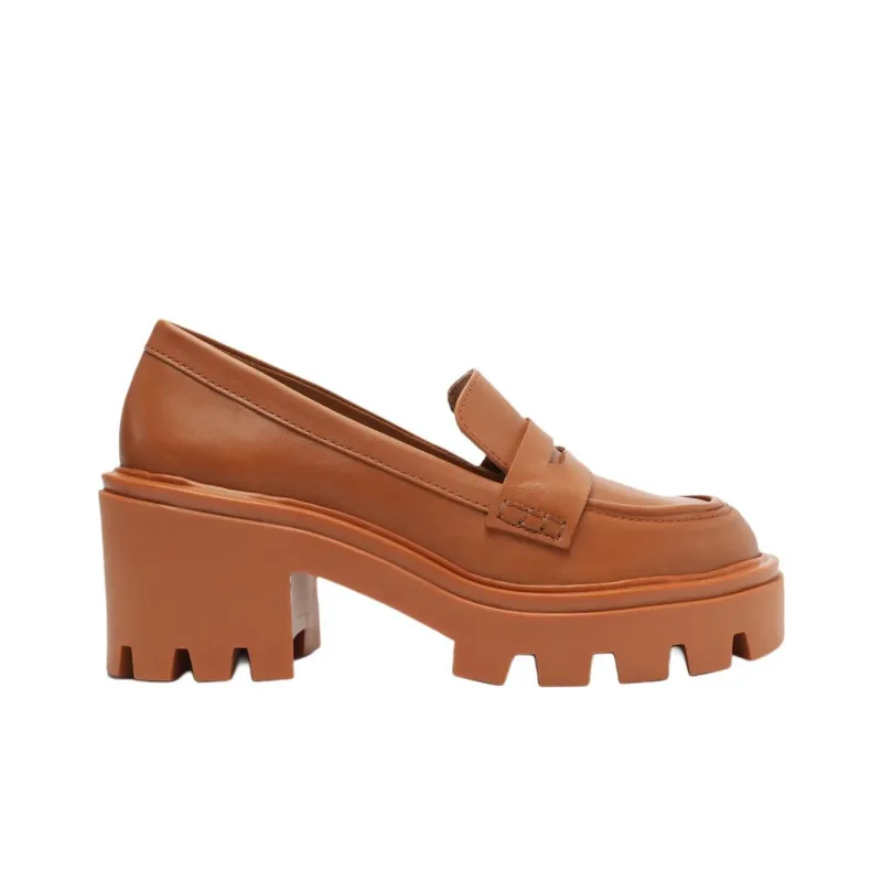 Schutz Viola Loafers 7.3cm Women's Orange-1