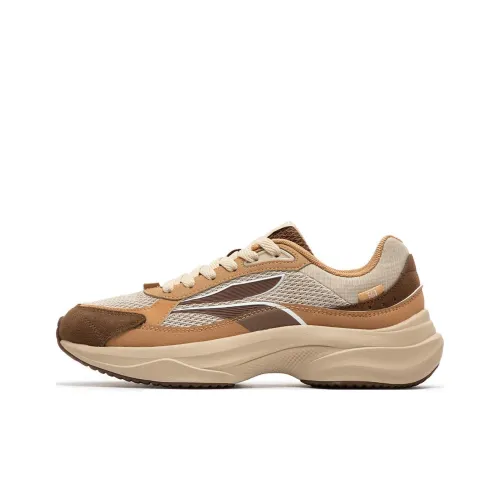 361° Abrasion-Resistant Low-Top Casual Shoes Men's Brown